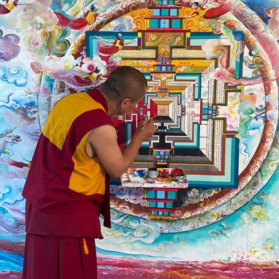 Lama Tashi Norbu Tibetaanse schilderkunst