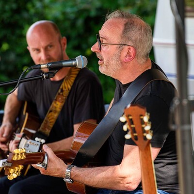 Nol Havens met Tom Vanstiphout - buitenevenement