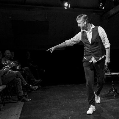 Rob Scheepers, on stage Steenakker, foto Peter Beijers